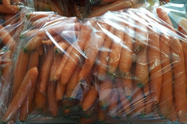 Хранение моркови в пакетах